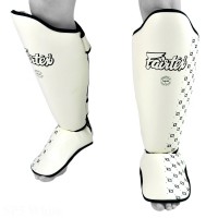 Fairtex SP5 Защита Голени "Competition" Тайский Бокс Белый